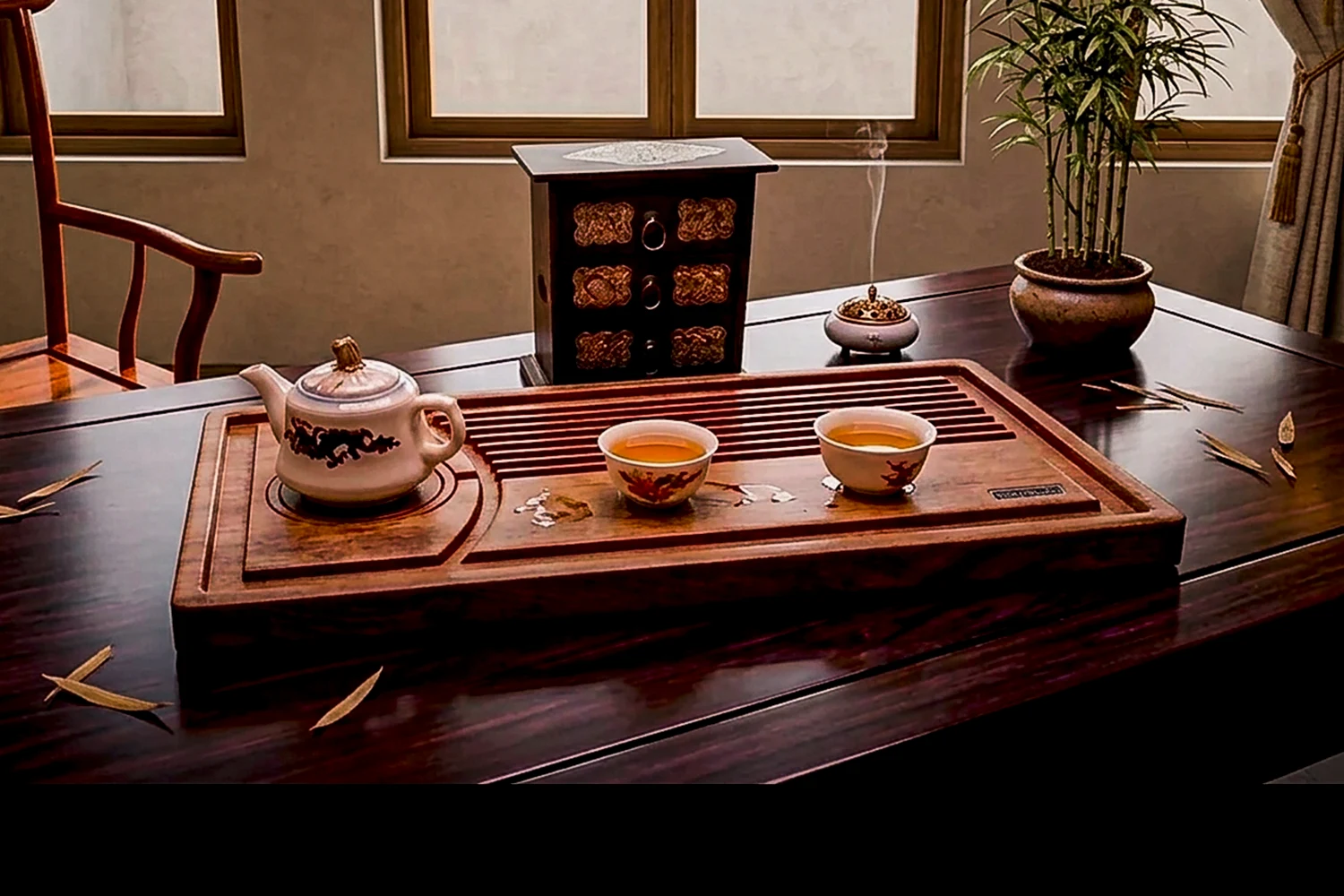 Gong Fu Premium Tea Tray